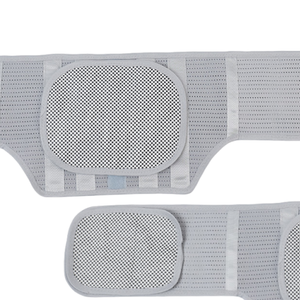 Degao Breathable Mesh Lumbar Fixation Belt Adjustable Hook & Loop Waist Support <b>Brace</b> With Support Splints For <b>Back</b> Pain Relief - Product Image 4