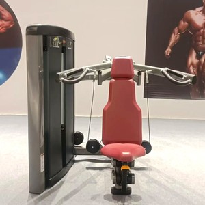 Équipement de gymnastique musculation vente en gros Fitness Musculation Pin Loaded Lateral Raise Chest Seated Shoulder Press Machine - Product Image 2