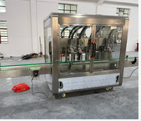 Machines pour l'industrie alimentaire et des boissons, machine de remplissage et de bouchage automatique de bouteilles d'eau liquide à 2/4/6/8 têtes
