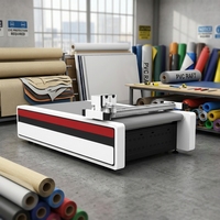 Automatische oscillerende messen snijmachine voor autostoel leer/stof met 0,1 mm nauwkeurigheid, 0,2-60 mm dikte, fabriekslevering
