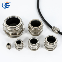 Presse-étoupe en métal certifié CE RoHS IP68 1/2 pouces NPT Presse-étoupes de haute qualité