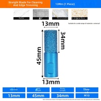 Fraise diamantée brasée sous vide Magic Diamond Tool, filetage M10, pour meulage sous plan de travail, meuleuse d'angle, granit, quartz
