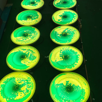 Carrelage interactif en Gel sensible à la pression, Portable, sol sensoriel liquide pour enfants, piste de danse liquide 3d Led, nouvel arrivage
