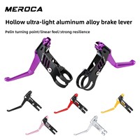 Levier de frein ultraléger MEROCA, accessoire de réglage usiné CNC pour frein à disque à commande par câble ou frein V-Brake sur vélo de montagne pliable