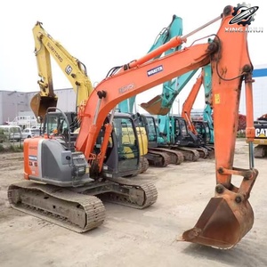 รถขุดฮิตาชิ 135 มือสอง น้ำหนัก 13.5 ตัน ถังขนาด 0.6 ลูกบาศก์เมตร ยี่ห้อญี่ปุ่น แท้ รถขุดตีนตะขาบขนาดกลาง ชั่วโมงการทำงานต่ำ ได้รับการรับรองมาตรฐาน CE - Product Image 6