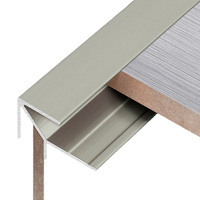 Plinthe LED Moderne Allzet 80 mm en Aluminium – Profilé Mural LED pour Plancher, Idéal Appartement