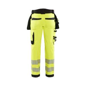 BLAKLADER - 182025133399C52 Pantalon Softshell haute visibilité Jaune/Noir-EAN 7330509873014 HI-VIS WORKWEAR - Product Image 2