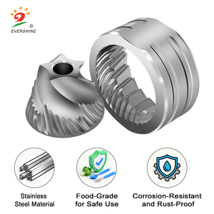 Source Factory Diámetro 38mm Acero inoxidable CNC Piezas <span class=keywords><strong>de</strong></span> mecanizado <span class=keywords><strong>Molinillo</strong></span> <span class=keywords><strong>de</strong></span> café <span class=keywords><strong>Molinillo</strong></span> Cónico 5 Cono Burr - Product Image 3