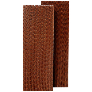 แผ่นทำความเย็นรังผึ้งราคาประหยัดสำหรับโรงเรือนสัตว์ปีก แผ่นทำความเย็นแบบระเหยน้ำสำหรับไก่เนื้อ เครื่องทำความเย็นอากาศ - Product Image 5