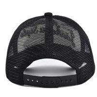 Gorra Trucker Unisex de 5 Paneles Ajustable con Bordado 3D, Hebilla, Visera Plana, Malla de Espuma, Estilo Casual Deportivo para Exteriores Y2K, Cuatro Estaciones