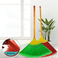 Balai magique domestique en gros, balai à eau simple, grand balai plat en soie ondulée, fil de plastique épaissi