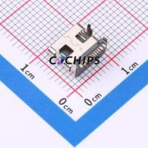 HC-TYPE-C-16P-G031B USB Connector SMD Connector ( Connector Type: Type-C )( Gender: Female )( Mounting Type: Horizontal Mount ) - Product Image 2