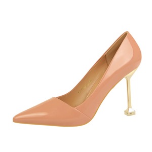 1716-5 di Modo semplice OL professionale di alta <span class=keywords><strong>tacco</strong></span> <span class=keywords><strong>scarpe</strong></span> <span class=keywords><strong>con</strong></span> i tacchi alti della pelle verniciata delle donne sexy sottile singoli pattini - Product Image 6
