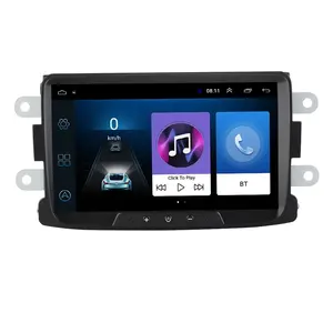 8 polegadas 2 Din Player Do Carro Android DVD Multimídia para Renault Duster/Logan/Dokker Apoio FM GPS Espelho ligação Câmera Traseira HD Filme