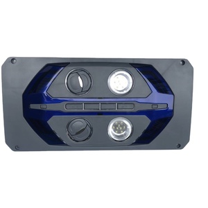 Adiputro बस हवा आउटलेट एयर वेंट लौवर के साथ नीले एलईडी के साथ एलईडी प्रकाश पढ़ने एयर वेंट ST01-4 Airvent एकल <span class=keywords><strong>JB3</strong></span> कोई यूएसबी - Product Image 1