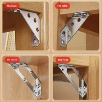Supports d'angle universels à trois côtés pour le renforcement des meubles