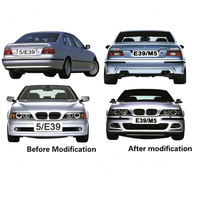 SINO Convient pour BMW Série 5 E39 1996-2002 Pare-chocs en état neuf Style M5 Matériel PP Kit carrosserie