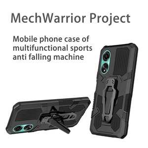 <span class=keywords><strong>Funda</strong></span> Protectora con Soporte Magnético para <span class=keywords><strong>Oppo</strong></span> Reno 10 Pro/A18/A38/A58/A78/A77S/Realme C55 C33 C30, Clip Trasero para Coche, Soporte para Teléfono Móvil - Product Image 6