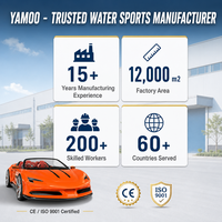 Voiture aquatique multicolores certifiée CE avec moteur Yamaha, supercar aquatique de luxe pour les loisirs familiaux et la location en station balnéaire