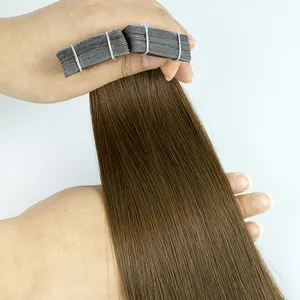 Nuevo pelo ruso pelo doble dibujado ruso extensiones de cabello cinta