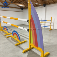 Composants de saut d'obstacles en aluminium légers à conception modulaire, faciles à assembler pour l'entraînement des débutants et des avancés