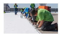 Rouleau d'étanchéité en PVC écologique résistant aux vents et à la grêle (60mil, 80mil, 1.2-2.0mm) pour projets de construction de toitures