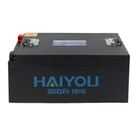 Baterai Lithium Ion 60V 130Ah dengan Sepeda Motor Roda Tiga Kargo Tugas Berat Paket Baterai Lithium Ion Tahan Lama untuk Kendaraan Utilitas Listrik