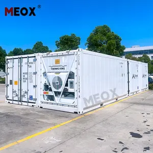 MEOX personalizou 20 40 pés recipiente aberto lateral do reefer do genset para o armazenamento frio