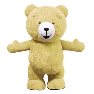 Venta caliente tamaño adulto colorido peluche inflable oso <span class=keywords><strong>de</strong></span> peluche traje <span class=keywords><strong>de</strong></span> dibujos animados para Cosplay mascota - Product Image 6