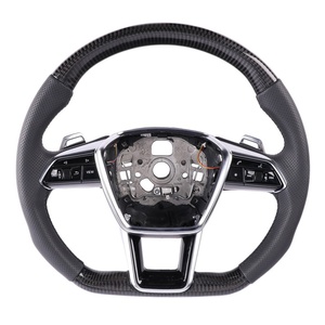 Volant en fibre de carbone OEM avec surpiqûres améliorées pour <span class=keywords><strong>Audi</strong></span> C6 B8.5 Q7 S4 A1 Q3 S8 C8 S6 A8 B7 - Product Image 2