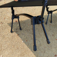 Lit de camping pliable portable robuste de fabrication directe, avec pieds stables, idéal pour la randonnée, lit de camping