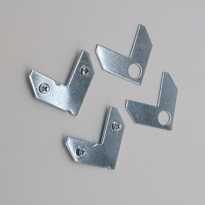 Aluminum Alloy A Type <b>Corner</b> <b>Bracket</b> 27x27mm Thickened With Screws <b>For</b> Picture Frame Fixing - Product Image 3