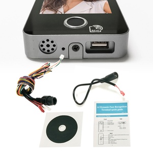 Système de contrôle d'accès biométrique SDK RS485 WG avec lecteur d'empreintes digitales, code QR, lecteur de cartes RFID et reconnaissance faciale IA pour tourniquet - Product Image 5