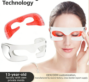 Masajeador de Ojos Portátil Recargable con Vibración y Luz Roja para el Alivio Diario de la Fatiga Ocular en el Hogar - Product Image 4