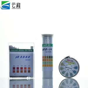 Papel de prueba universal ReLAB, tabla de colores de pH 8-14 para pruebas de agua, suelo y cosméticos - Product Image 2