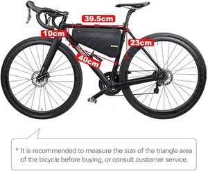 Muestra Gratuita de Tubo de Asiento, Paquete de Cuadro de Bicicleta, Bolsa de Almacenamiento Triangular, Accesorios para Bicicleta - Product Image 4