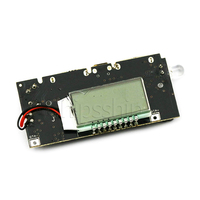 Chipsship OriginalMobile power boost 5V banque de charge 18650 batterie au Lithium double carte de circuit USB module d'alimentation à affichage numérique