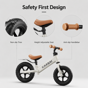 Triciclo Infantil de Plástico KXS, Tamaño Personalizado 3 en 1, con Asiento Acolchado, Estructura Estable, Neumáticos para Niños Pequeños, Bicicleta de Entrenamiento para Exteriores - Product Image 4