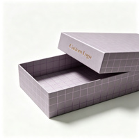 Boîte cadeau rigide de luxe personnalisée de haute qualité avec laminage mat, motif personnalisé, pour vêtements