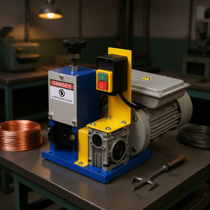 Machine automatique de dénudage de fils D0100HAMHSW 0,05-0,98 pouces, équipement de fabrication de câbles pour cuivre recyclé - Product Image 2