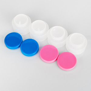 Vente directe d'usine de kits d'essai cosmétiques en PP, crèmes pour le visage, boîtes à onguents, distributeurs de crème givrée brillante et flacons de mousse pour masques. - Product Image 2