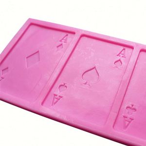 Moule à chocolat avec cartes créatives en forme de [forme]. Moule en silicone pour dentelle sucrée, décoration de gâteau 3D en forme de queue de sirène, OEM/ODM - Product Image 3