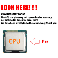 Motherboard B75 12 PCIE ke USB dengan CPU Acak G530 G540 G1610 LGA1151 Dukungan MSATA 2XDDR3 Motherboard B75 12USB