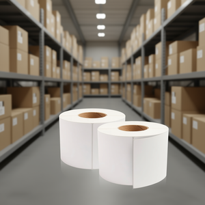 Etichette Termotrasferibili in Polipropilene per Congelatore 4x6 Pollici, Autoadesive, Bianche Rettangolari per Spedizioni, Modello D0100 - Product Image 2