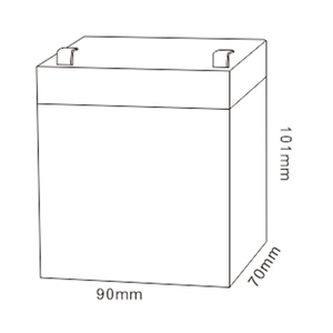 แบตเตอรี่โซลาร์แบบแห้งชนิดตะกั่วกรดปรับสมดุลได้ รุ่น Mhb Ms4.5-12b ขนาด 12V 4.5ah 20hr สำหรับ UPS - Product Image 2