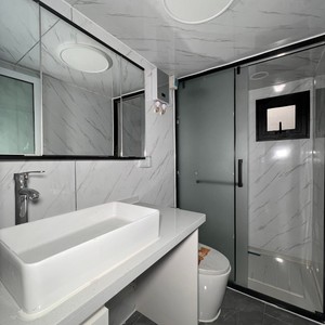 Casa modular de <span class=keywords><strong>oficina</strong></span> prefabricada, 20 metros, marco de acero, prefabricada de madera, paquete plano de lujo, casa contenedora con 2 dormitorios principales - Product Image 5