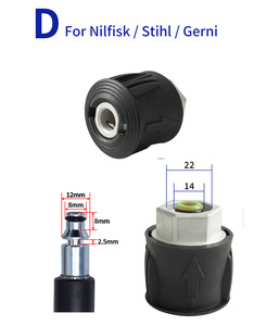 Conector de <span class=keywords><strong>Manguera</strong></span> para Lavadora a Presión, Adaptador de Salida para <span class=keywords><strong>Lavor</strong></span>, Nilfisk, Black & Decker y Otros Equipos de Limpieza - Product Image 5
