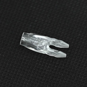 Vari colori di alta qualità cocks Arro w tiro con l'arco ID 6.2mm Arro w cocks albero Arro w Nock Insert - Product Image 6