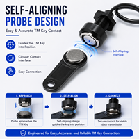 TM Keycard DS1990A-F5 RFID Ibutton Copper Probe Card Reader Dallas Magnetic IButton Reader