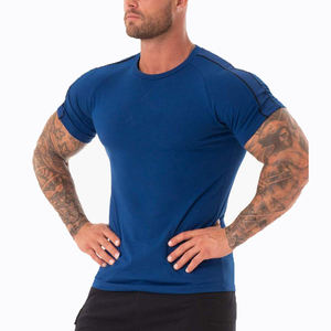 T-shirt manches longues pour homme, simple et décontracté, avec Logo personnalisé, pour Fitness, entraînement, sport, bon marché, collection 2020 - Product Image 3